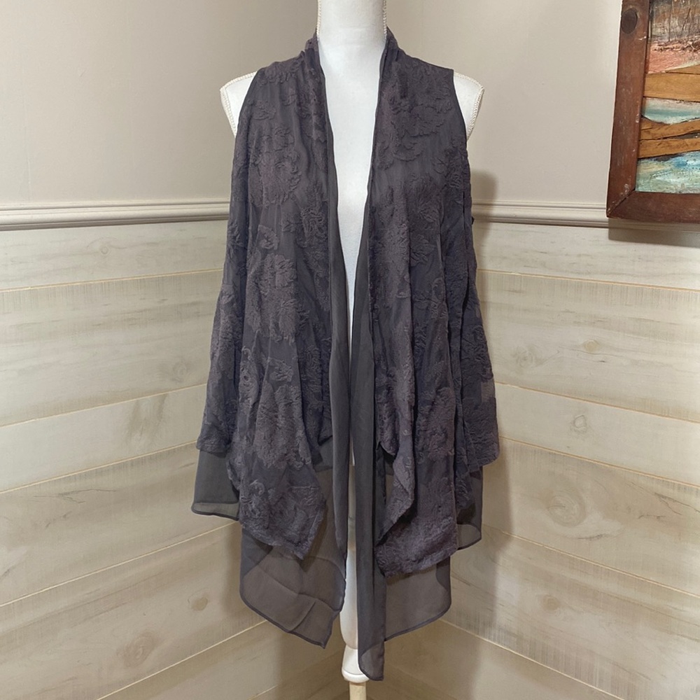 Logo Lavish M sheer vest